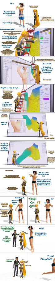 PMX Tut: Rigging with Deformation Syncronization