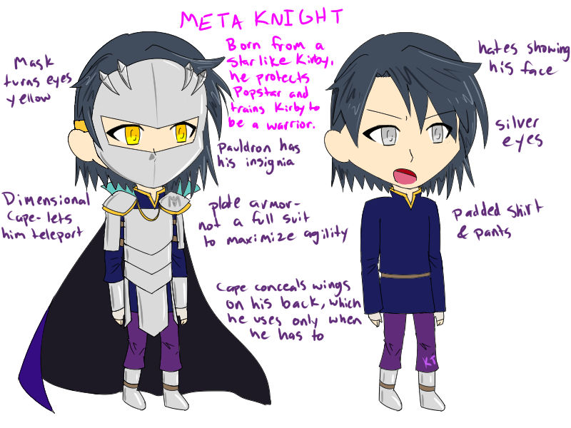 Meta Knight by KirbyTardos on DeviantArt