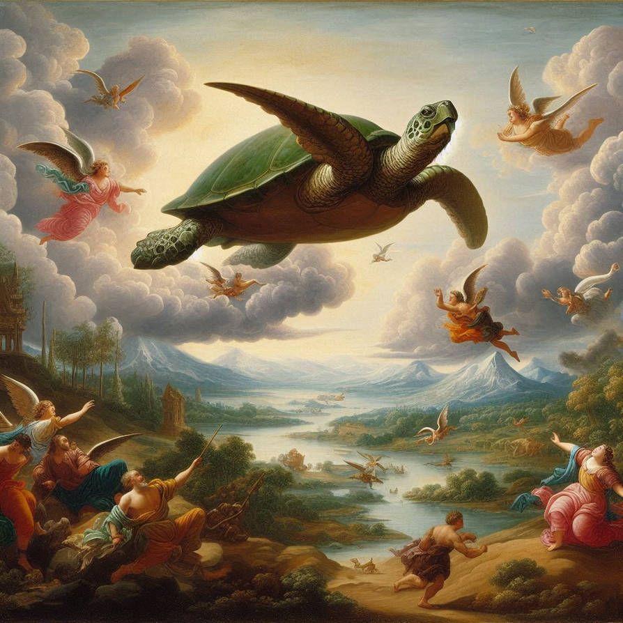Turtle Gd Turtle God by Nilhera on DeviantArt