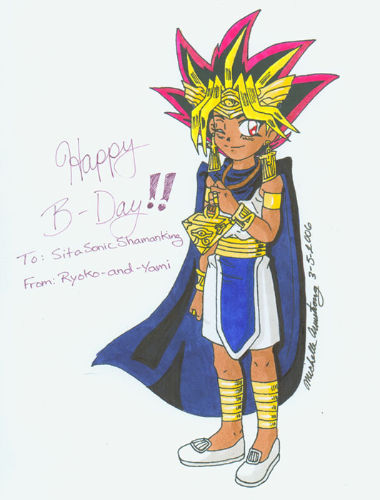 Happy Bday SitaSonicShamanKing