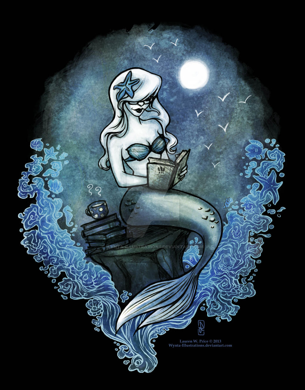 Bookish Mermaid Night Edition