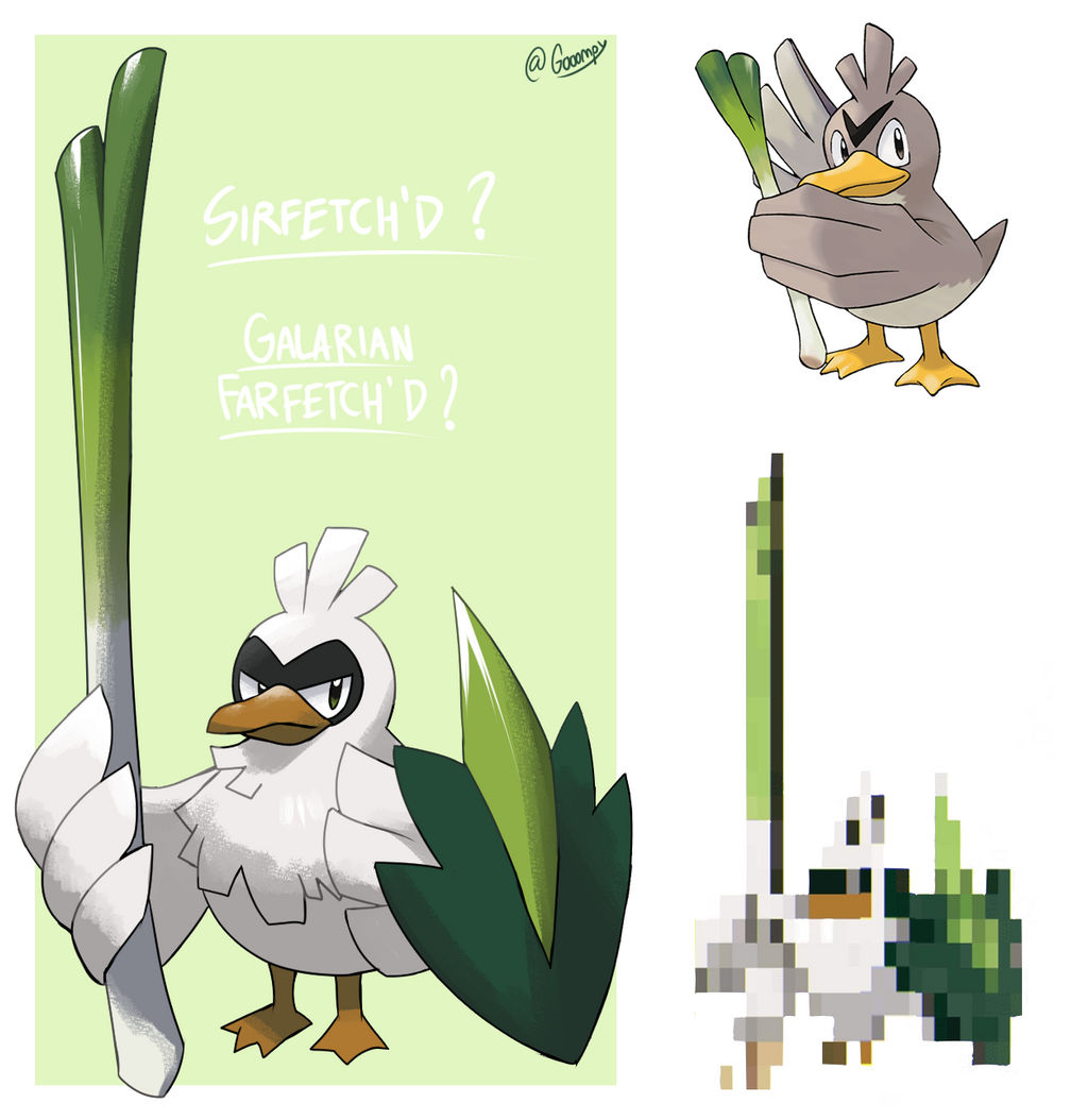 Sirfetch'd? Galarian Farfetch'd? by Gooompy on DeviantArt