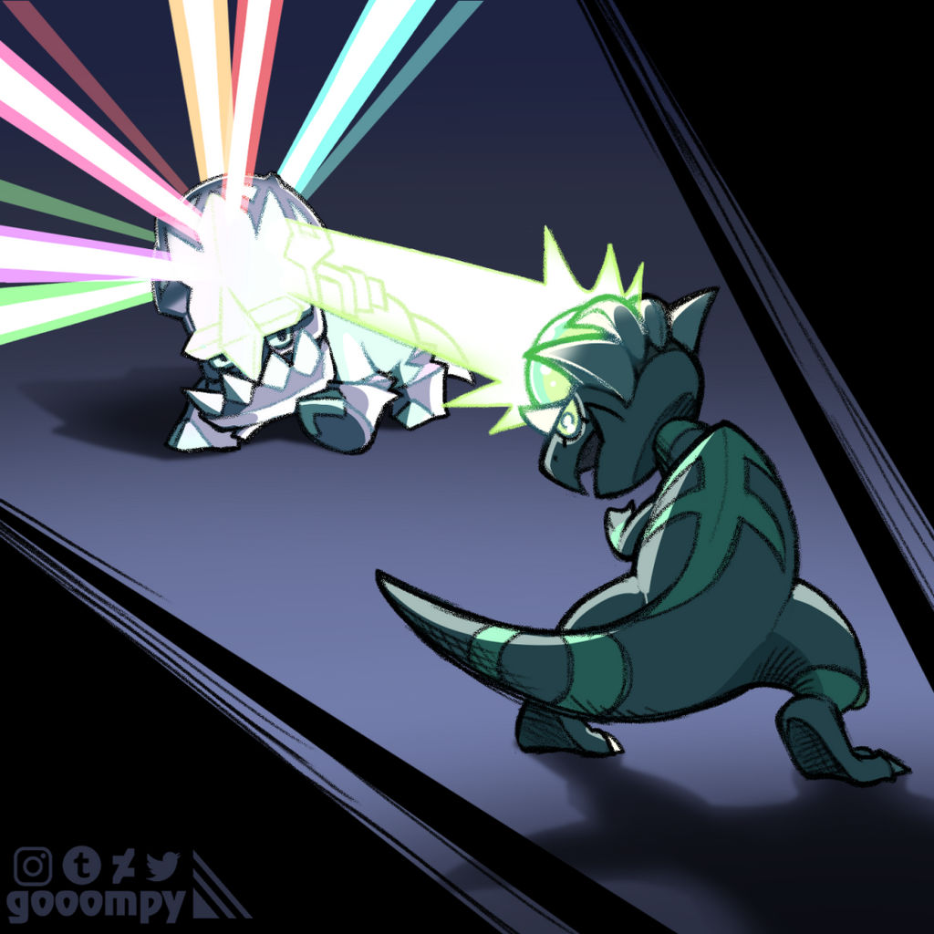 Variant Rampardos Rampardos and Bastiodon Variants (2) by Gooompy on DeviantArt