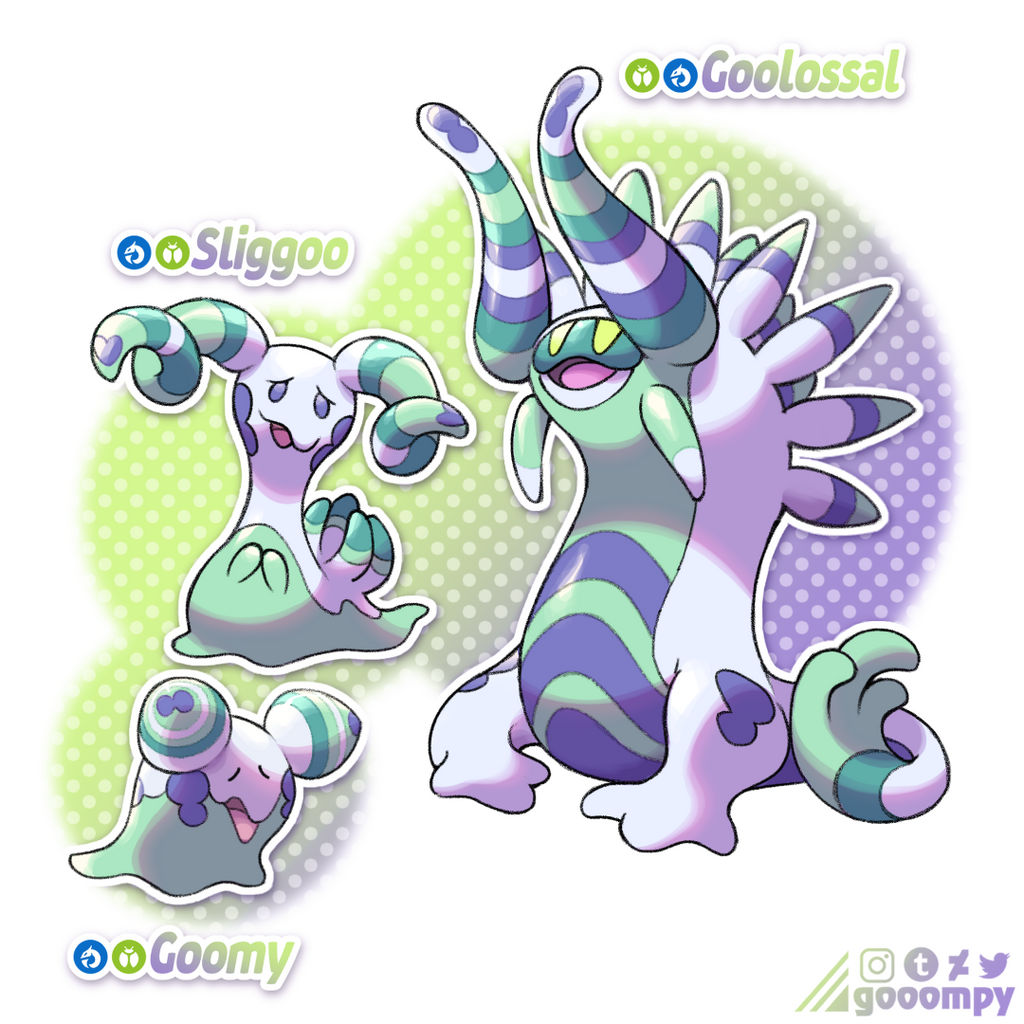 Goomy Sliggoo Goolossal By Gooompy On DeviantArt goomy-sliggoo-goolossal-by-gooompy-on-deviantart