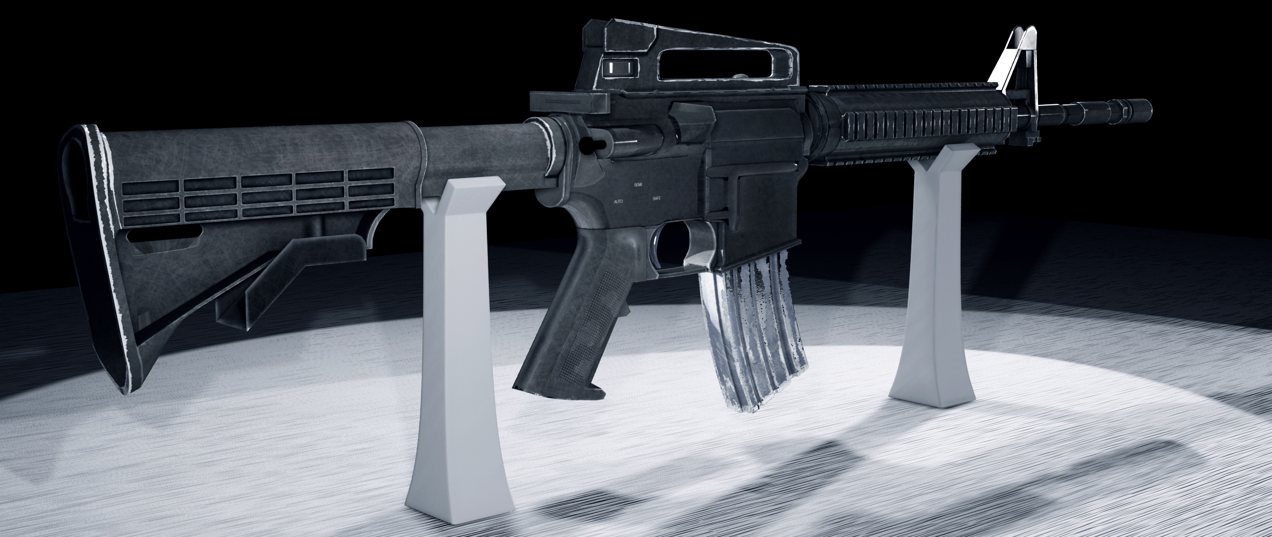 M4A1 final rendering 2