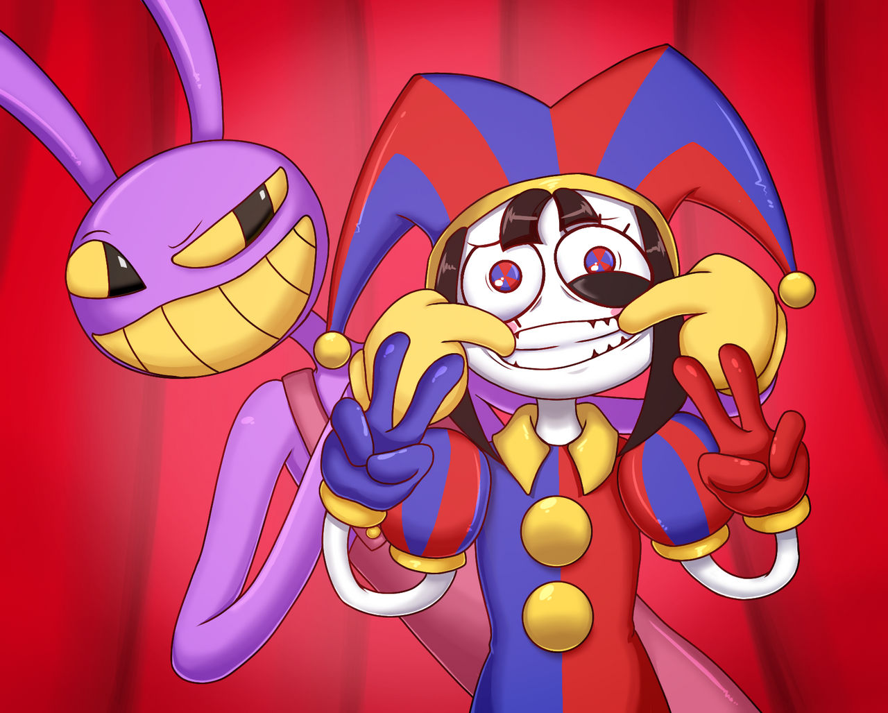 Pomni X Jax By Danielzann03 On Deviantart Pomni X Jax By Danielzann03 On Deviantart