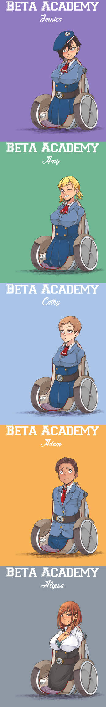 Beta Academy - Jessica by gamera1985 on DeviantArt