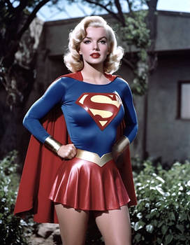 Marylin Monroe as Supergirl
