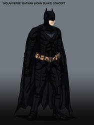 'Nolanverse' Batman (John Blake) Concept Design