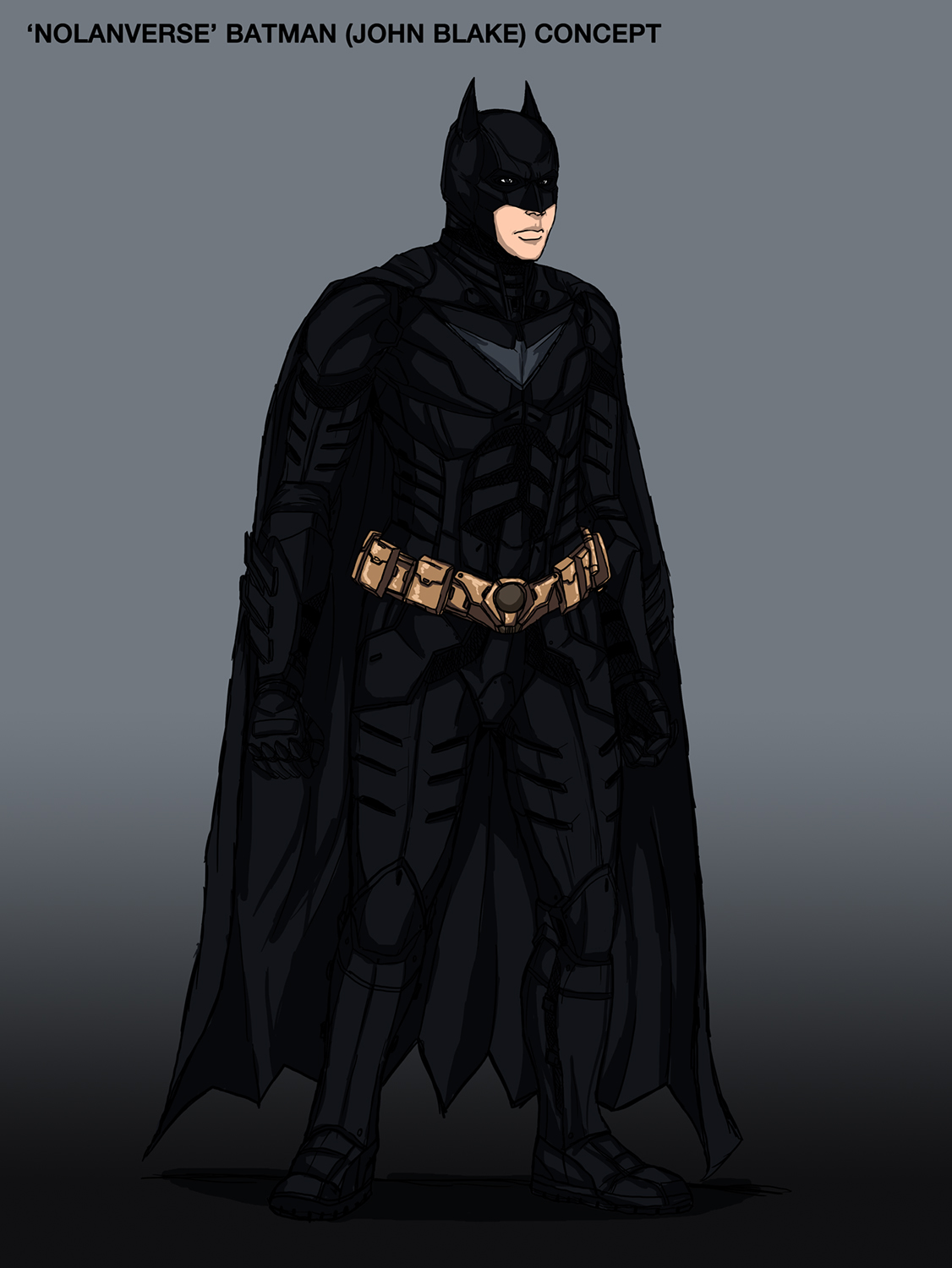 Nolanverse' Batman (John Blake) Concept Design by cpuhuman on DeviantArt