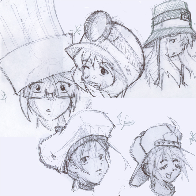 Hats-Sketches