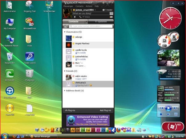 Windows Vista - XP - SideBar by PutokRecords on DeviantArt