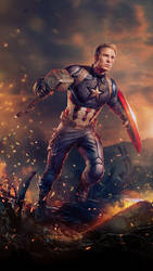 Captain America-Avengers: Endgame