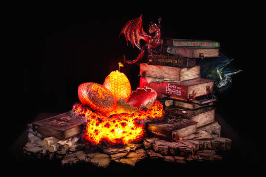 Dragon Book Lamp (2021)
