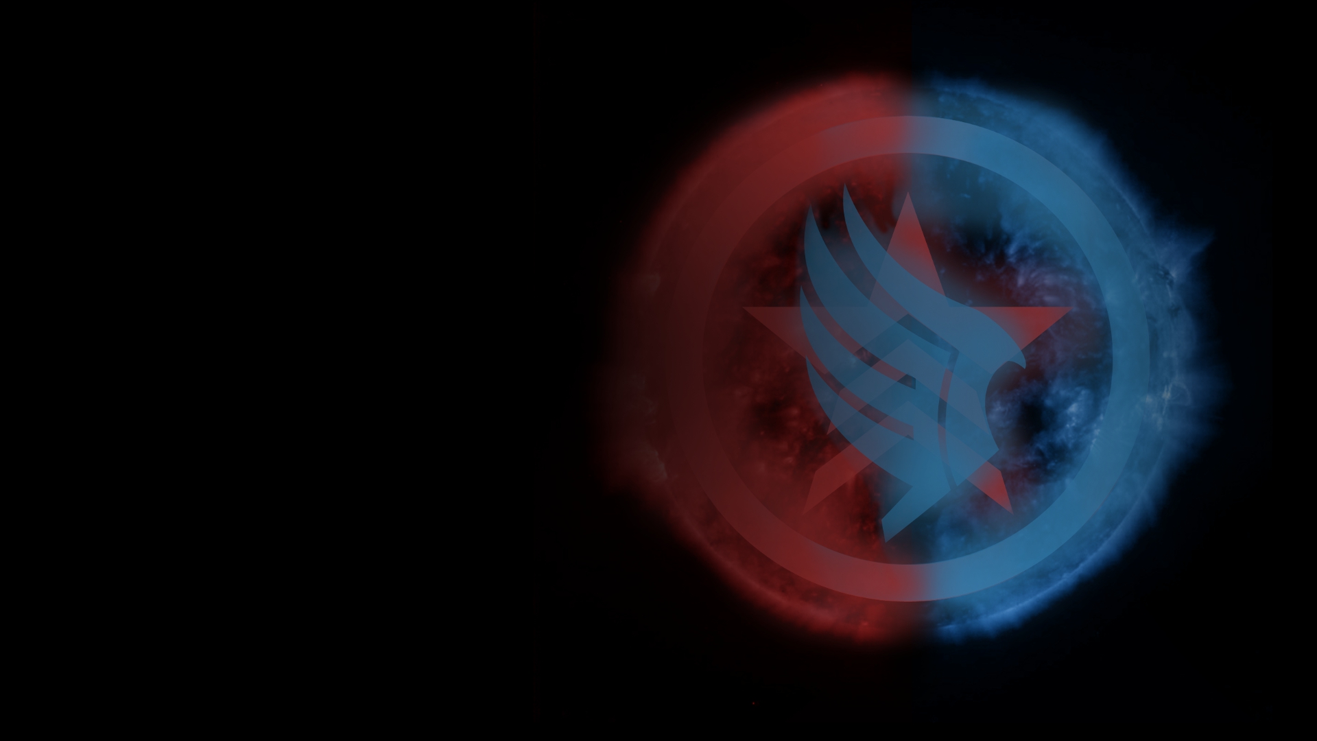 Mass Effect Background: Paragon/Renegade Sun