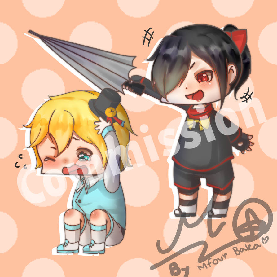 Chibi(example commission) by MfourBaka on DeviantArt