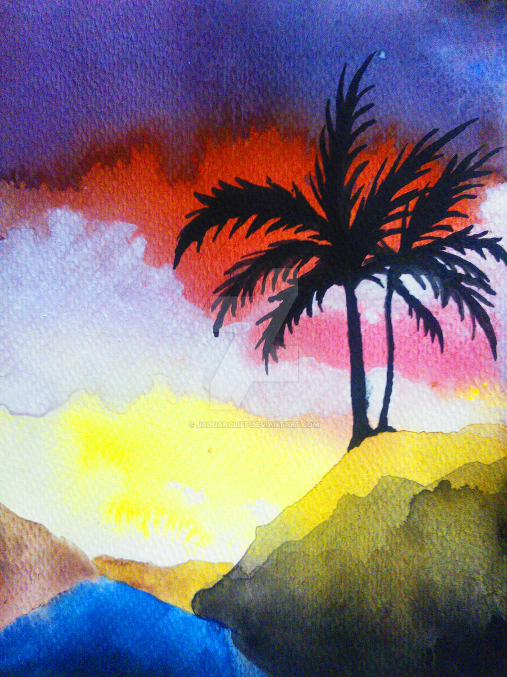 Sky With Primary Colors By Jaguarcliff On Deviantart