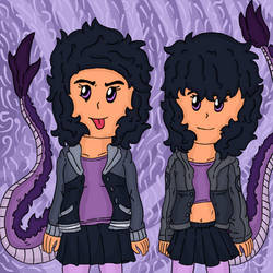 Mey and Wei, Twin Shadow Dragons