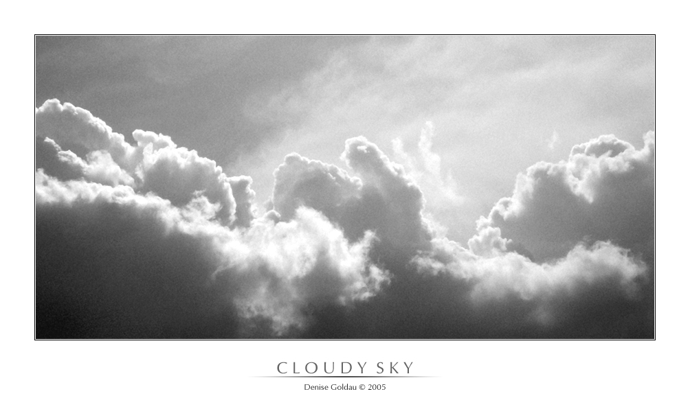 Cloudy Sky - 1