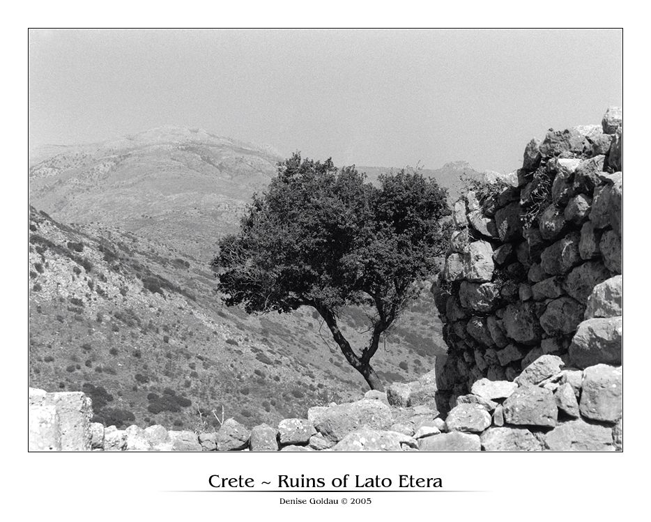 Crete - Ruins of Lato Etera