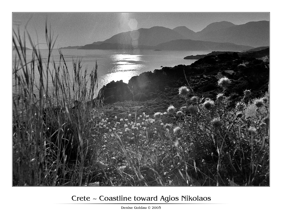 Coastline from Agios Nikolaos