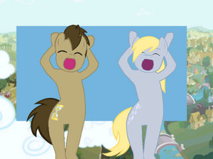 Dr and Derpy Caramelldansen