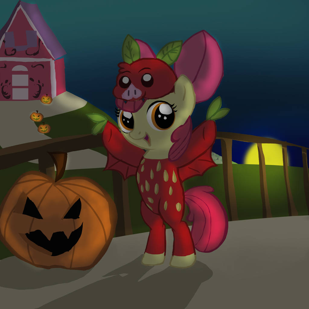 Applebloom the Fruit Bat: Contest Entery by PrismNight