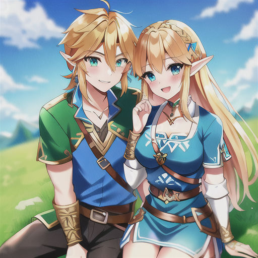 link and zelda fanart by foofightersfan111 on DeviantArt