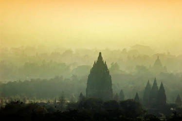 Prambanan view