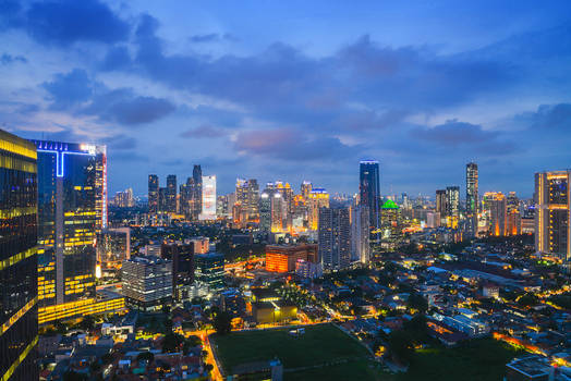 jakarta cityscape