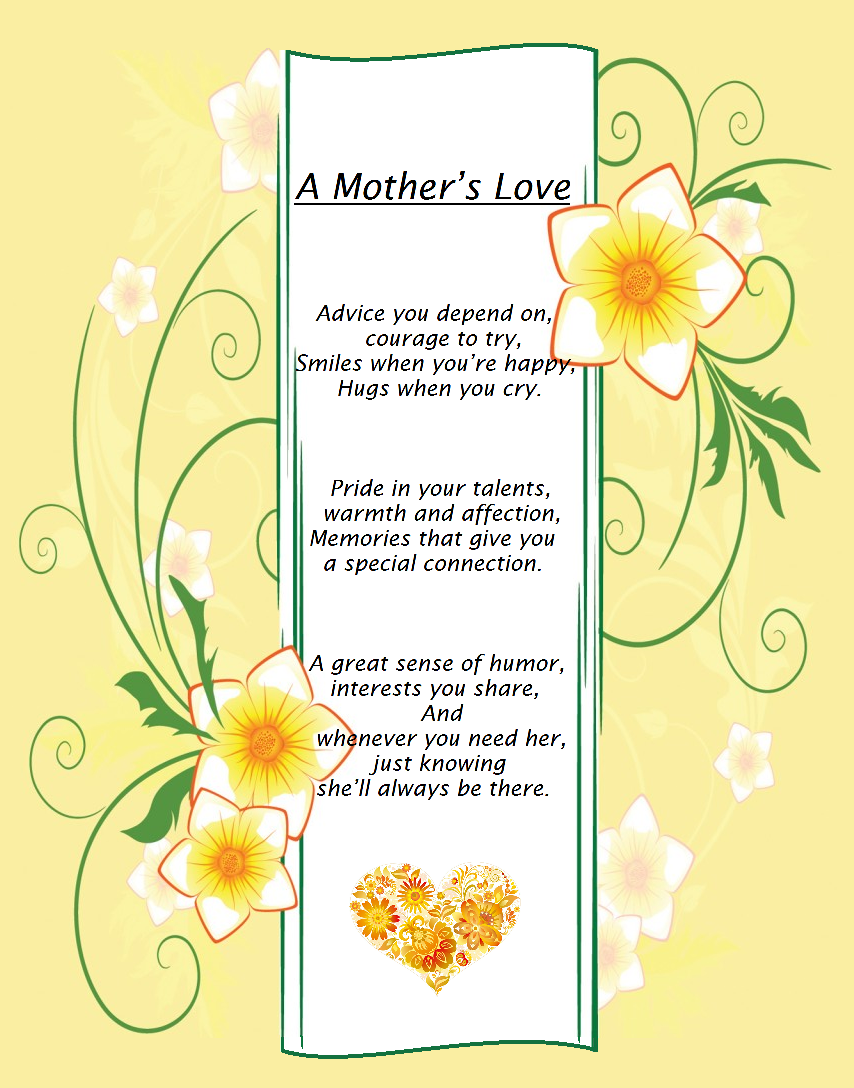 Poem A Mothers Love By Magangel On Deviantart 