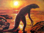 Sunset of the Mesozoic Era by Kingofallkongs