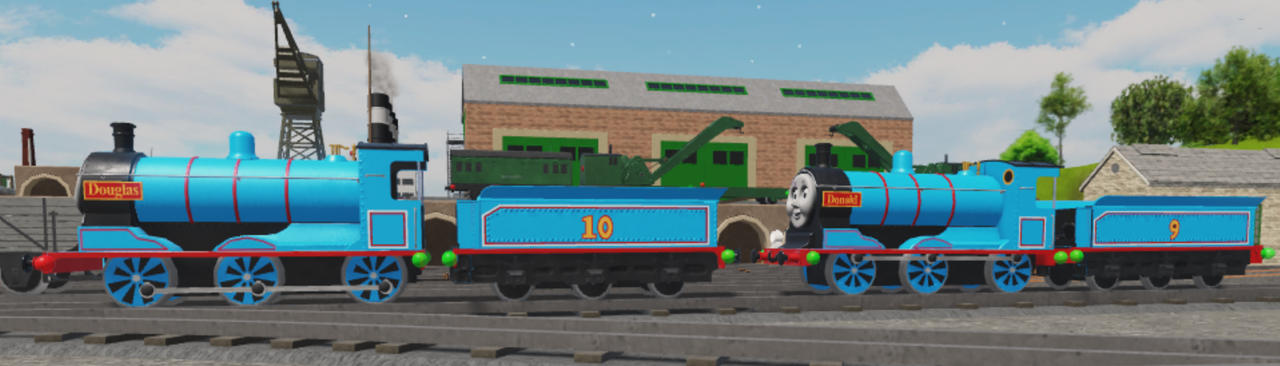 The RWS Blue Scottish Twins by Kingofallkongs on DeviantArt