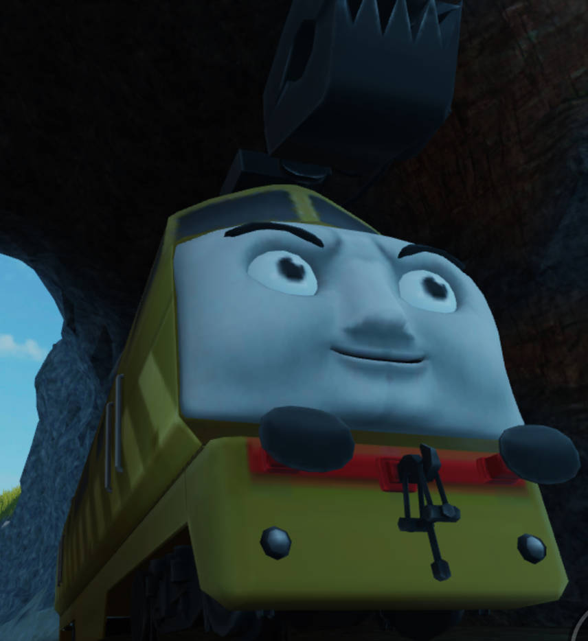 Diesel 10 in the tunnel by Kingofallkongs on DeviantArt