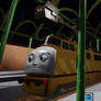 Diesel 10 at Knapford Station at night!