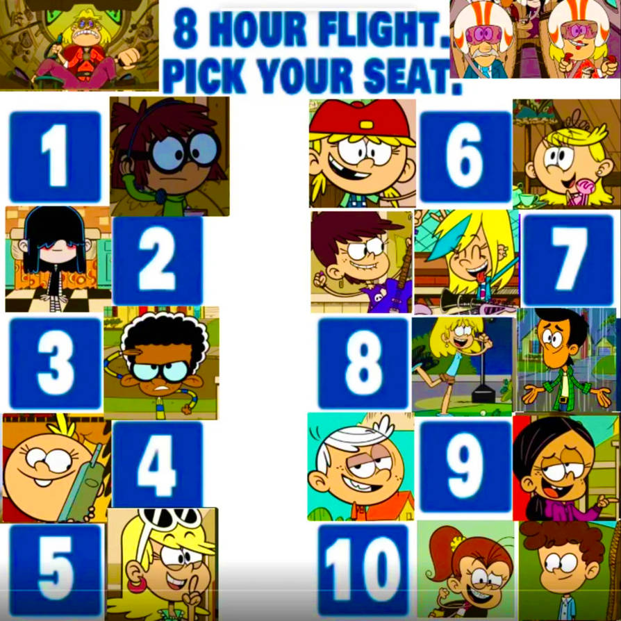 8 Hour Flight: Pick Your Seat by Kingofallkongs on DeviantArt