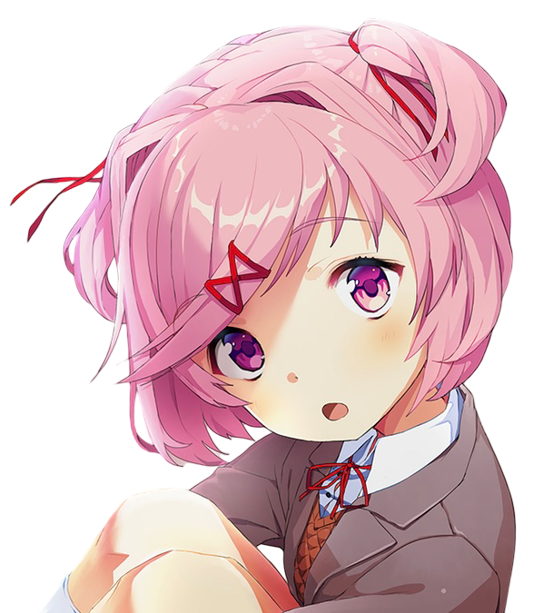 Natsuki Simple Natsuki by Kingofallkongs on DeviantArt