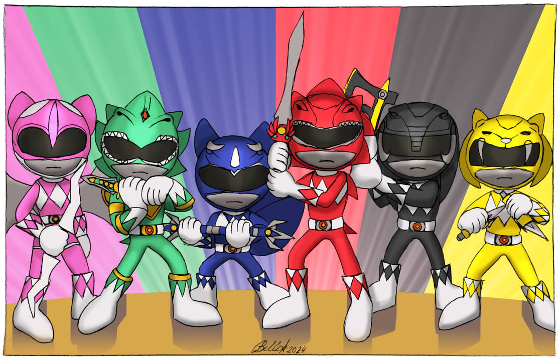 Sonic Rangers by Bel-Star on DeviantArt
