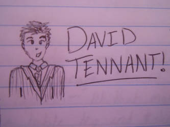 David Tennant doodle