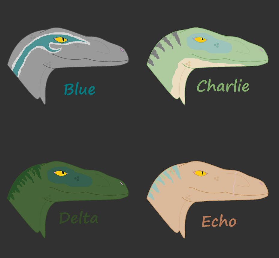 (JW) Raptor Squad by AlbinoSpino on DeviantArt