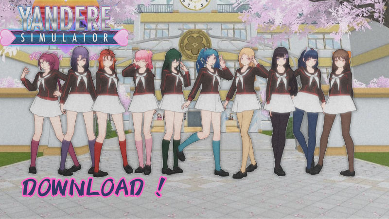 - Yandere Simulator - 1980s Rivals DOWNLOAD ! by BudoMasutaMMD on ...