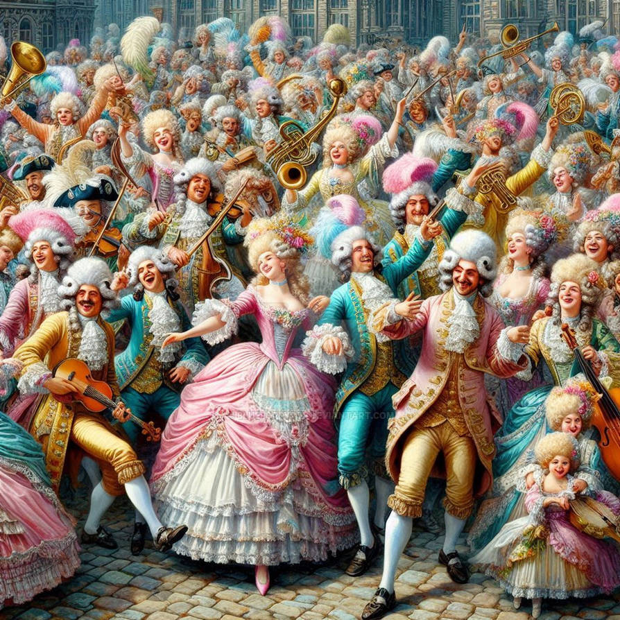 Rococo Parade by Bluepoppypop on DeviantArt
