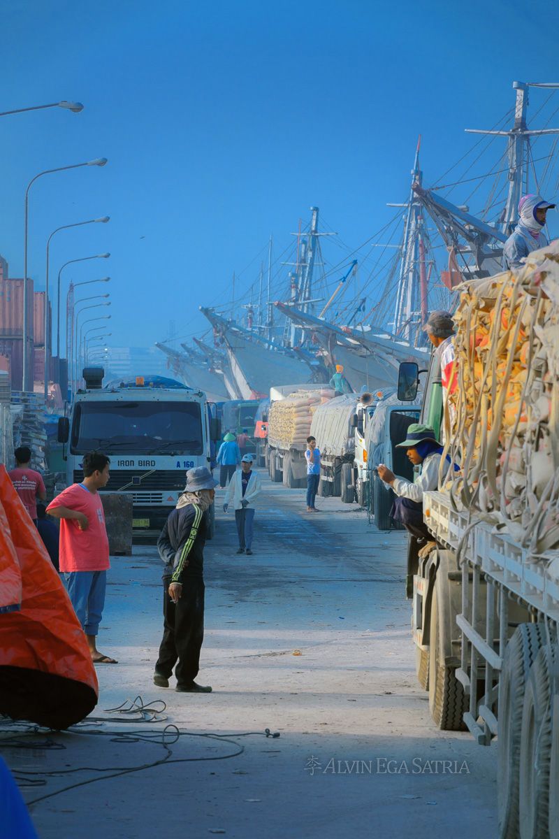 Busy Jakarta Port