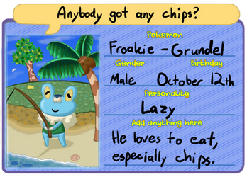 Grundel the Froakie ID