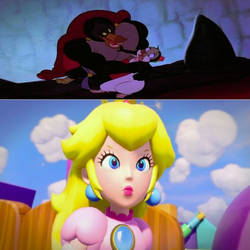 Princess Peach saves Marina