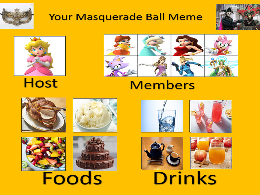 My Masquerade Ball Meme by AlliePeachfan on DeviantArt
