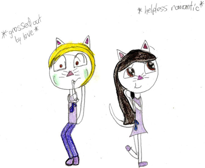 Catthew AIML: Purple Music Kingdom Catthew and Cattlyn by AlliePeachfan on ...
