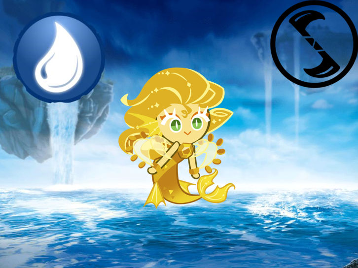 Gold Citrine Cookie Water Sensei Sentient Class by AlliePeachfan on ...