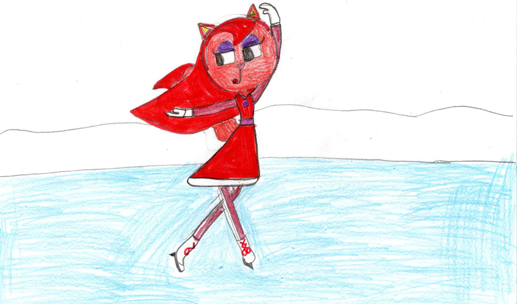 HTF: Figure Skating Fox by AlliePeachfan on DeviantArt