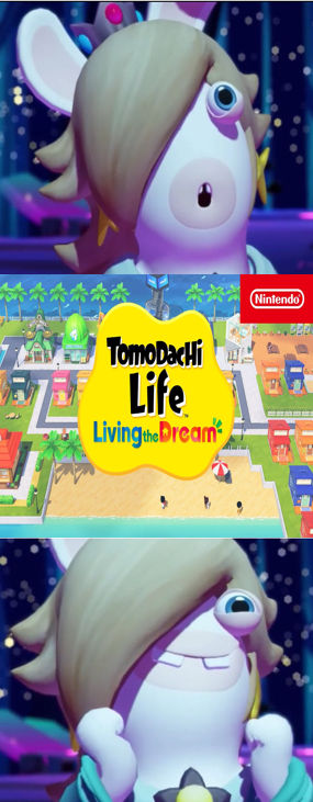 Tlltd Rabbid Rosalina excited about TLLTD by AlliePeachfan on DeviantArt
